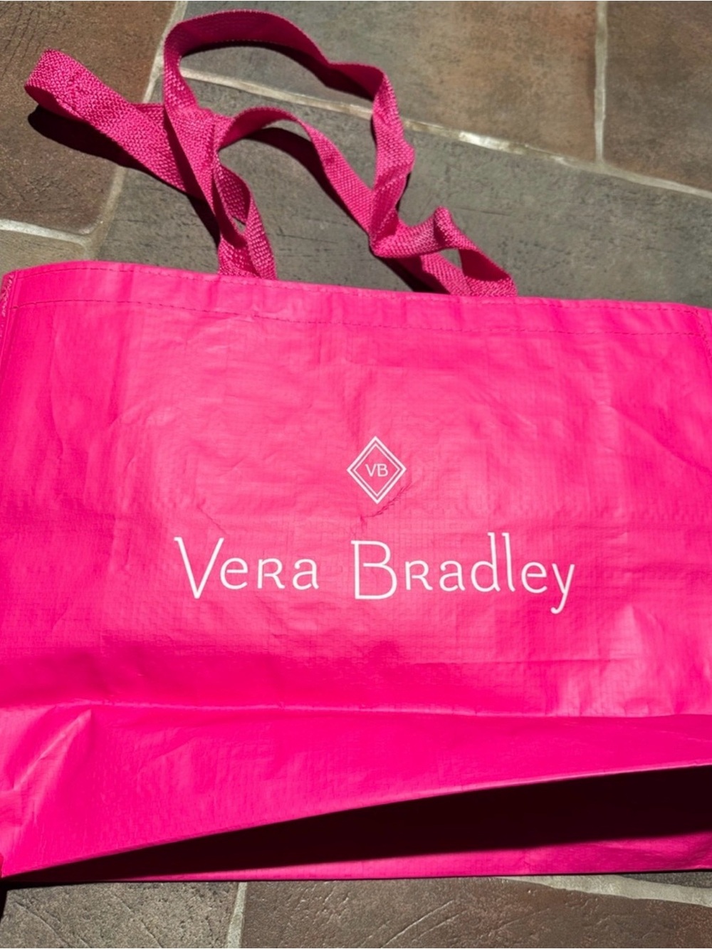 Vera Bradley Hot Pink Reusable Tote